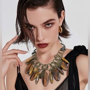 Tiger Eye Boho Necklace